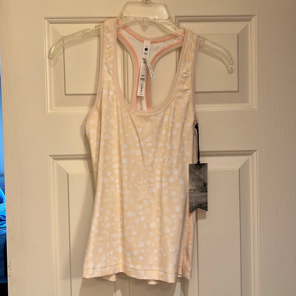 Stori athletic top pink and white